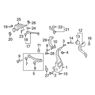 Audi OE - Front Suspension - Suspension Components