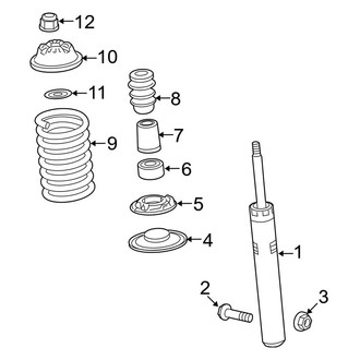 Audi OE - Front Suspension - Shocks & Components