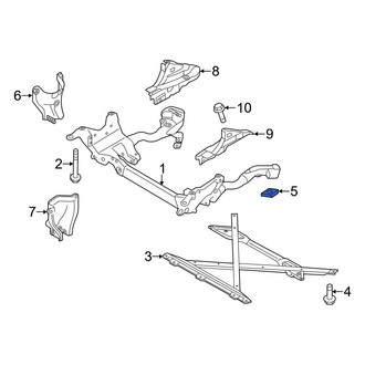 Audi OE - Suspension Crossmember Nut