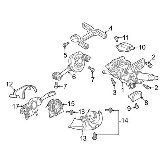 Audi OE - Steering Column - Shroud, Switches & Levers