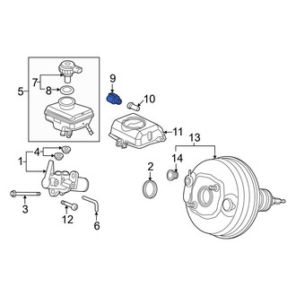 Audi OE - Brake Fluid Level Switch