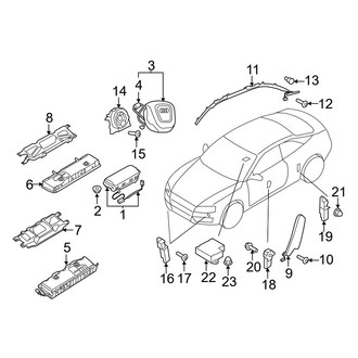 Audi OE - Restraint Systems - Air Bag Components