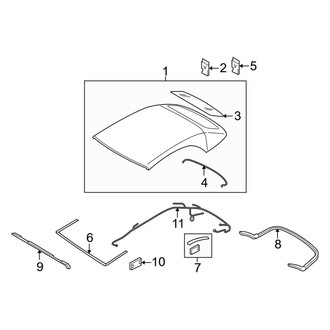 Audi OE - Convertible/Soft Top - Cover & Components (Convertible)