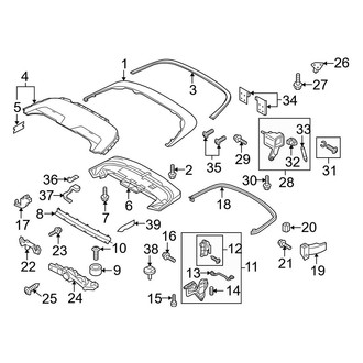 Audi OE - Convertible/Soft Top - Storage Compartment Cover (Convertible)