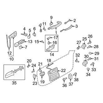 Audi OE - Door - Lock & Hardware