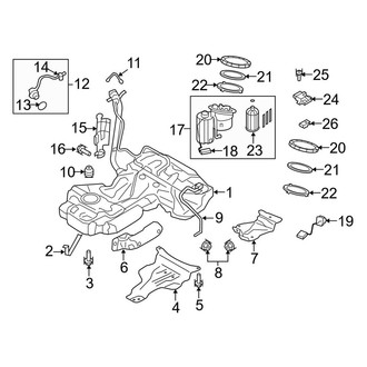 Audi OE - Fuel System Components