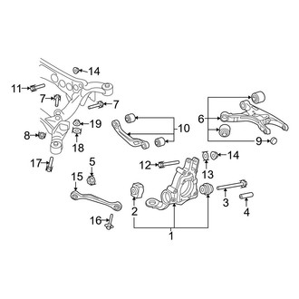 Audi OE - Rear Suspension - Suspension Components