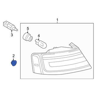 Audi OE - Tail Light Nut