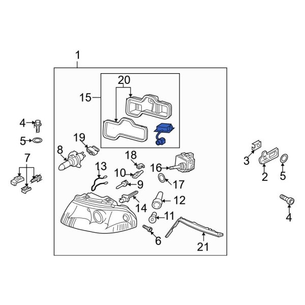 High Intensity Discharge (HID) Headlight Igniter