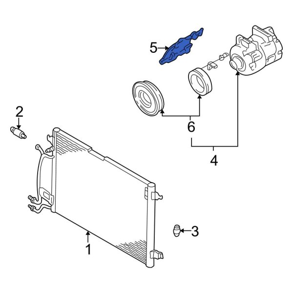 A/C Compressor Bracket