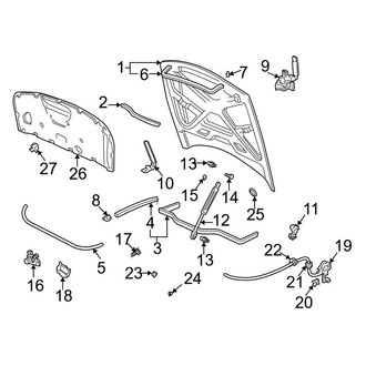 Audi OE - Hood & Grille - Hood & Components