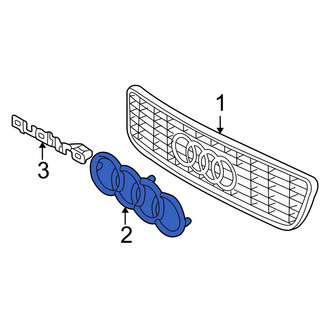 Audi OE - Front Grille Emblem