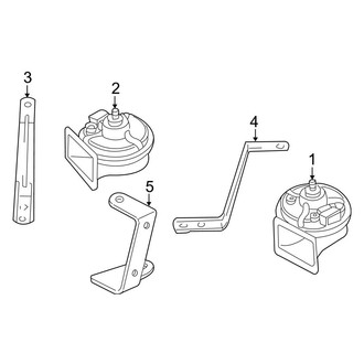 Audi OE - Electrical - Horn