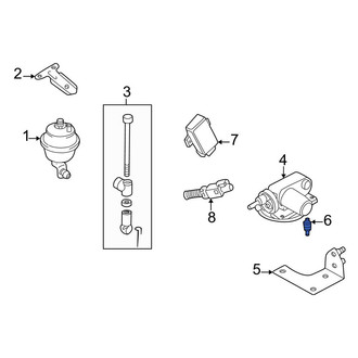 Audi OE - Cruise Control Vacuum Pump Bracket