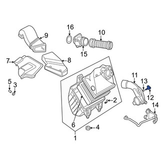 Audi OE - Air Charge Temperature Sensor