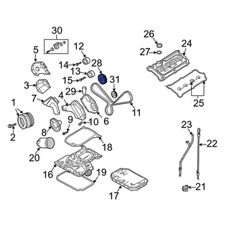 Audi OE - Engine Timing Camshaft Gear