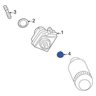 Audi OE - Engine Oil Cooler Nut