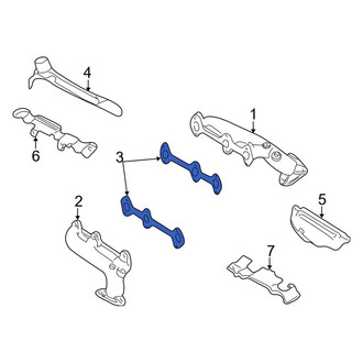 Audi OE - Exhaust Manifold Gasket