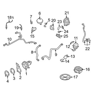 Audi OE - Emission System - Emission Components (2.8L)
