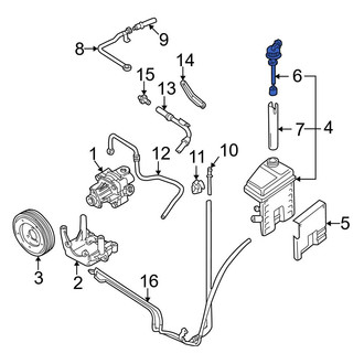 Audi OE - Power Steering Reservoir Cap