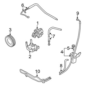 Audi OE - Steering Gear & Linkage - Pump & Hoses (4.2L)