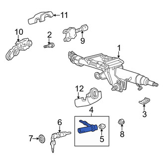 Audi OE - Ignition Lock Housing