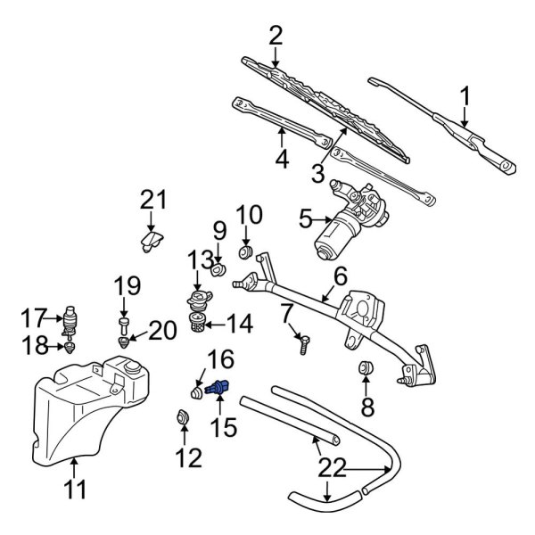 Washer Fluid Level Sensor