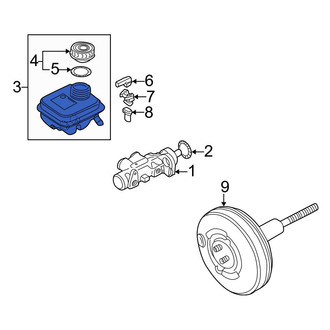 Audi OE - Brake Master Cylinder Reservoir