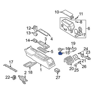 Audi OE - Door Mirror Switch
