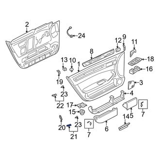 Audi OE - Rear Right Cargo Area Light