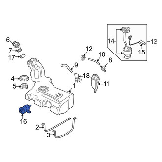 Audi OE - Fuel Pump Filter
