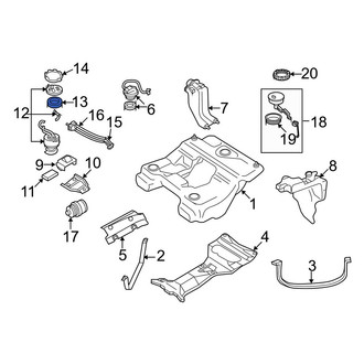 Audi OE - Fuel Pump Tank Seal