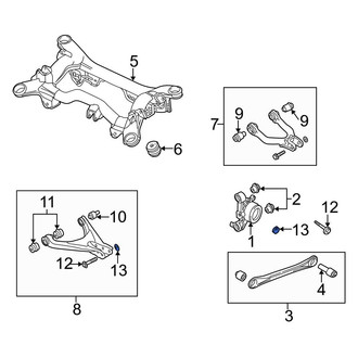 Audi OE - Rear Alignment Camber Adjusting Eccentric