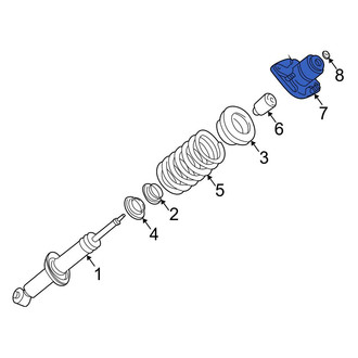 Audi OE - Rear Suspension Shock Absorber Mount