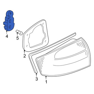 Audi OE - Tail Light Socket