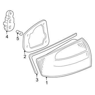 Audi OE - Rear Lamps - Tail Lamps (Sedan)