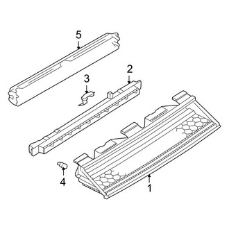 Audi OE - Rear Lamps - High Mounted Stop Lamp (Sedan)