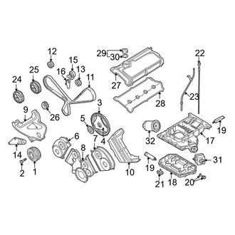 Audi OE - Engine / Transaxle - Engine Parts (3.0L)