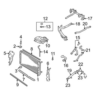 Audi OE - Cooling - Radiator & Components (3.0L)