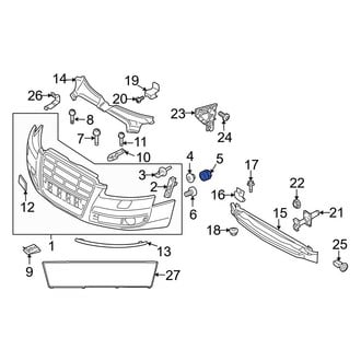 Audi OE - Front Bumper Cover Nut