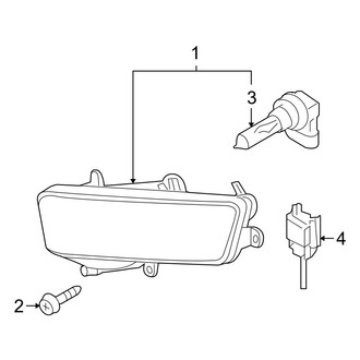 Audi OE - Front Lamps - Fog Lamps