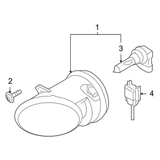 Audi OE - Front Lamps - Fog Lamps