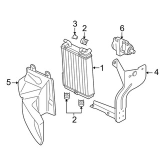 Audi OE - Cooling - Radiator & Components (Auxiliary), (4.2L)