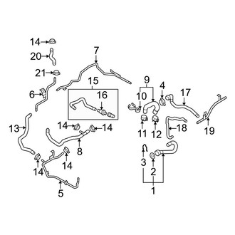 Audi OE - Cooling - Hoses & Lines (Return)