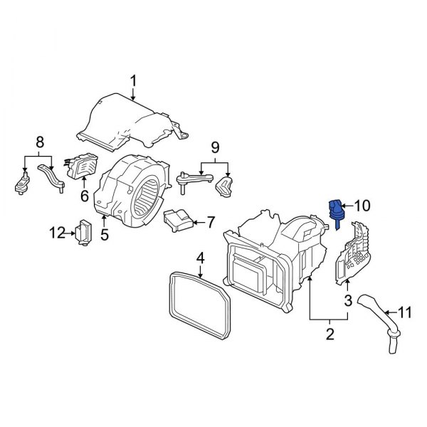 Cabin Air Temperature Sensor