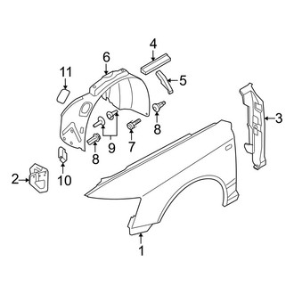 Audi OE - Fender & Components
