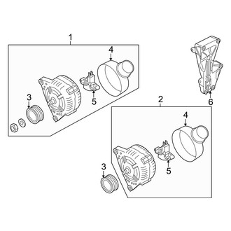 Audi OE - Electrical - Alternator (Base)