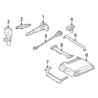 Audi OE - Electrical - Ignition System (Base / Avant 3.0L Gas)