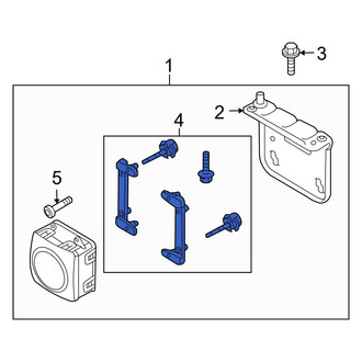 Audi OE - Cruise Control Distance Sensor Hardware Kit