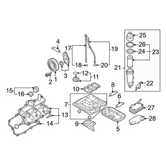 Audi OE - Engine / Transaxle - Engine Parts (3.0L Gas)